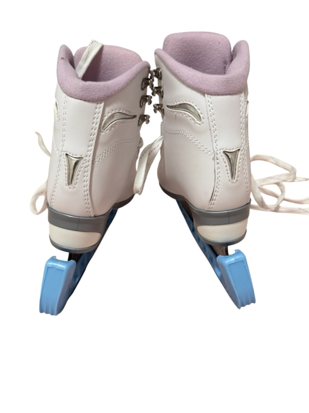 Jackson SoftSkate Figure Skates Youth Sz 12 White Pink Ice Skates Girls Toddler - Picture 4 of 12